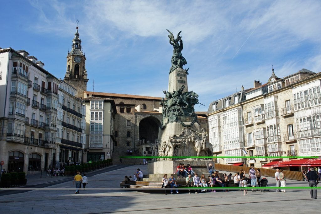 Vitoria historical center