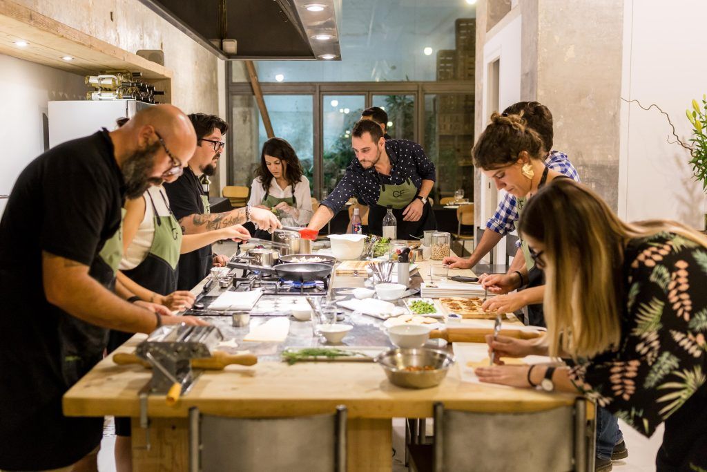 Team Building de Cocina en Barcelona