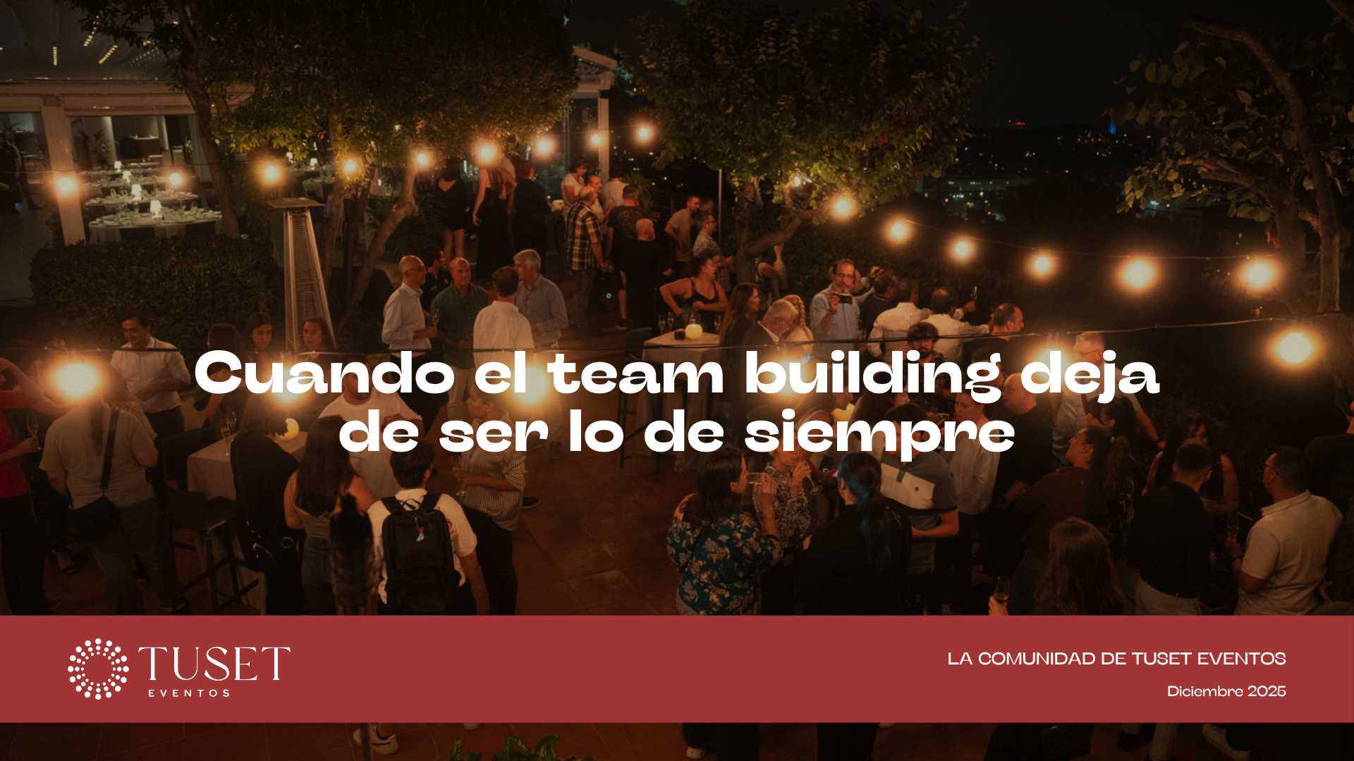 Banner tuset eventos newsletter