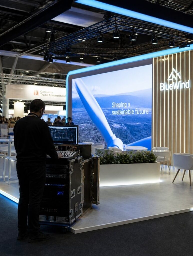 audiovisual stands en barcelona
