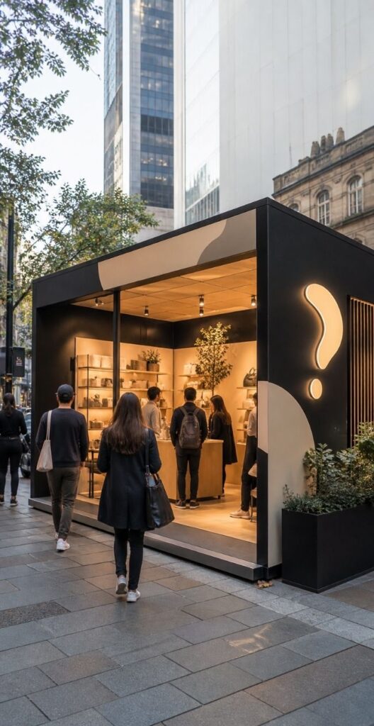 pop up store